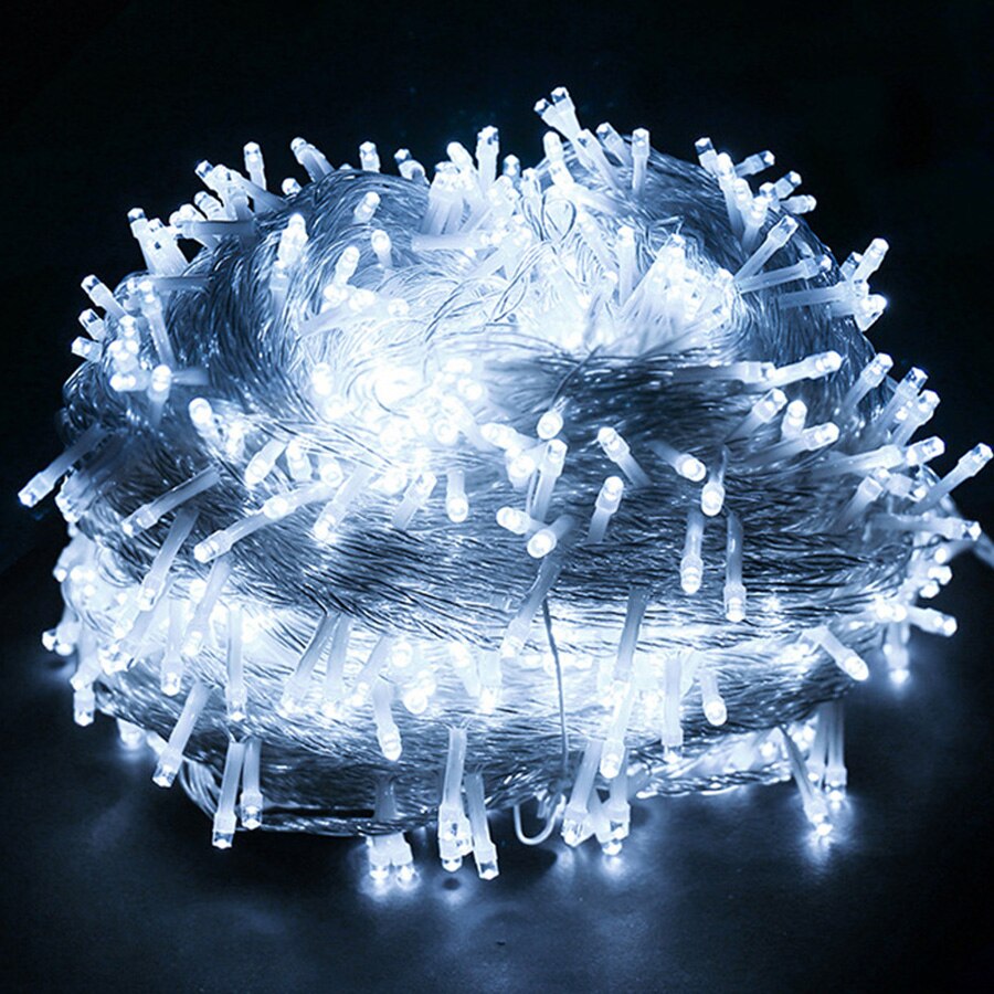 Thrisdar 100M 800 Christmas Led String Fairy Light Outdoor Garden Wedding Party Fairy String Xmas Tree Garland Light
