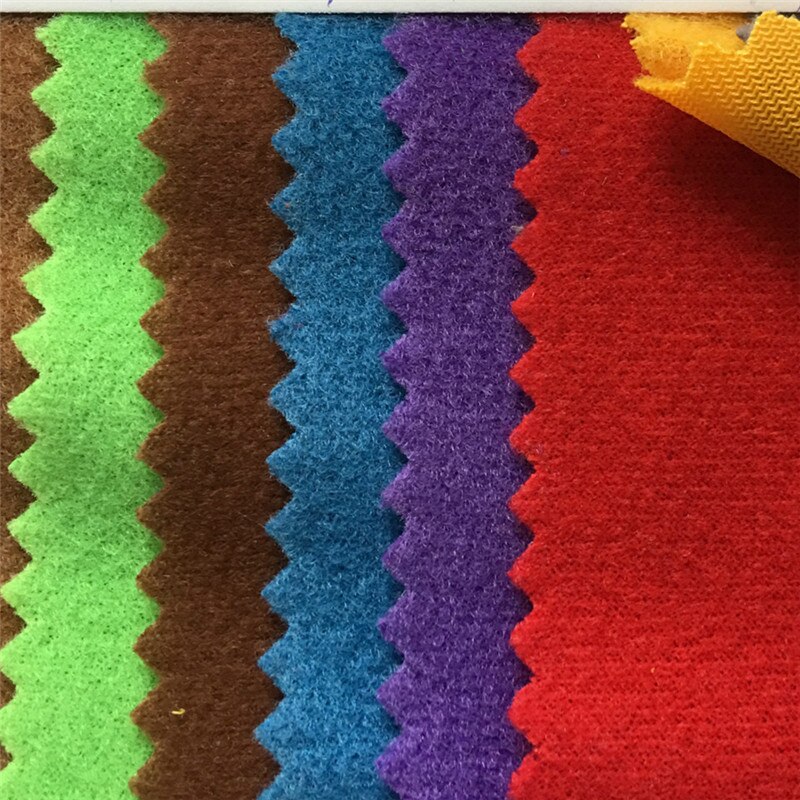 140cm*450cm tjocka sammetskläder i sidotyg, skomaterial, leksakspåsetyg inuti lådans fodertyg