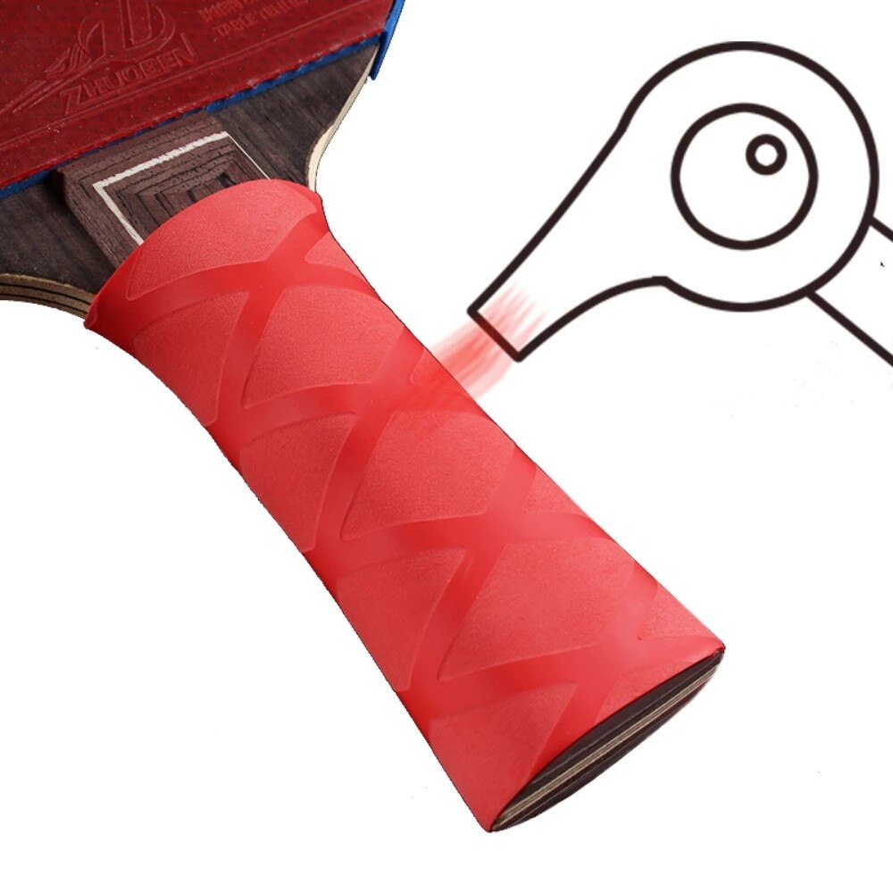 Table Tennis Hand Guard Genuine Racket Heat Shrinkable Hand Rubber Sweat-Absorbing Belt Grip Glue