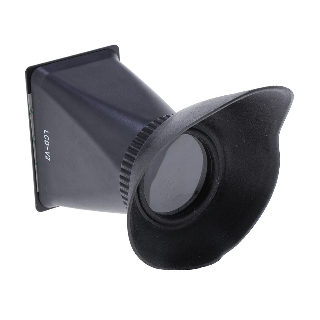 2.8X 3'' LCD Screen Viewfinder Magnifier Magnetic Hood Extender V2 For Canon 550D T2i 5D Mark III Nikon D90 DSLR Camera