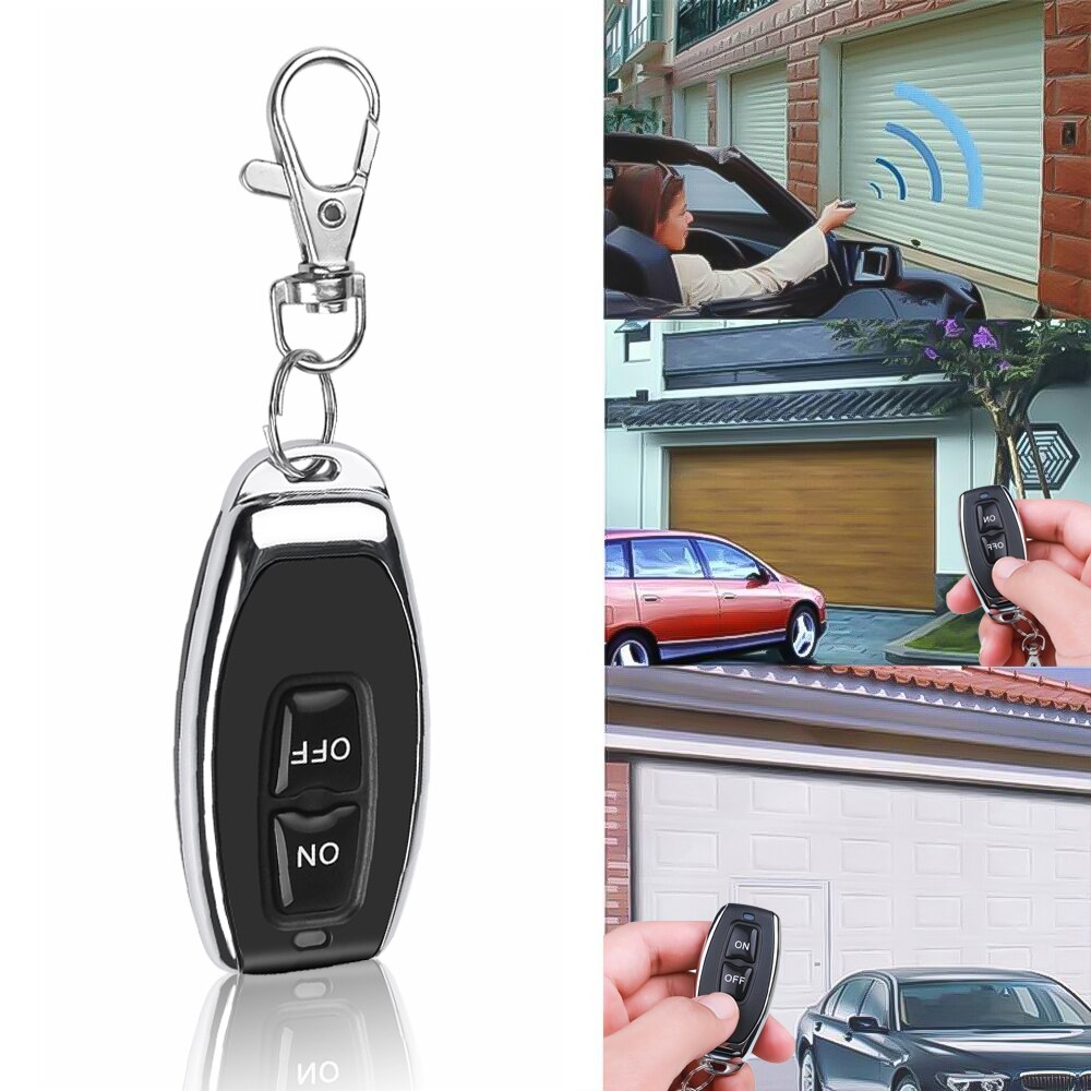 433.92 mhz duplikator kopi fjernbetjening ab trådløs rf elektrisk port garage 433 mhz led lys fjernbetjening nøgle kloning
