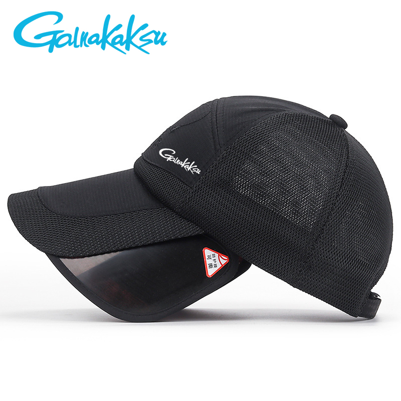 Fishing Sun Hat Sports Uv Protective Fishing Cap Travel Adjustable Breathable Mesh Outdoor Cycling Baseball Caps