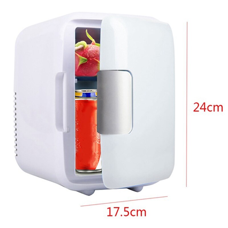 Dc 12v 4l bil køleskabe bærbart minikøleskab ultralyd lavt støjniveau frysekøler og varmere køleskab udendørs