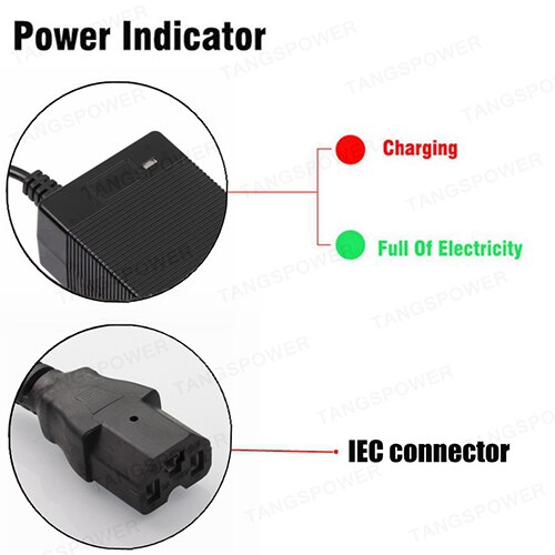 58.8V 4A Lithium Battery Charger For Kugoo G1 52V 14S Li-ion Battery Pack Charger Fast Charging With Connector GX16-DC-XLR: green / Other