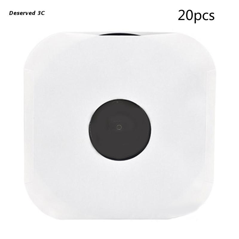 R9CB 20Pcs DVD Blu-ray Covers Protective Sleeves Storage Case 7/10/12 Inch Disc Bag: A