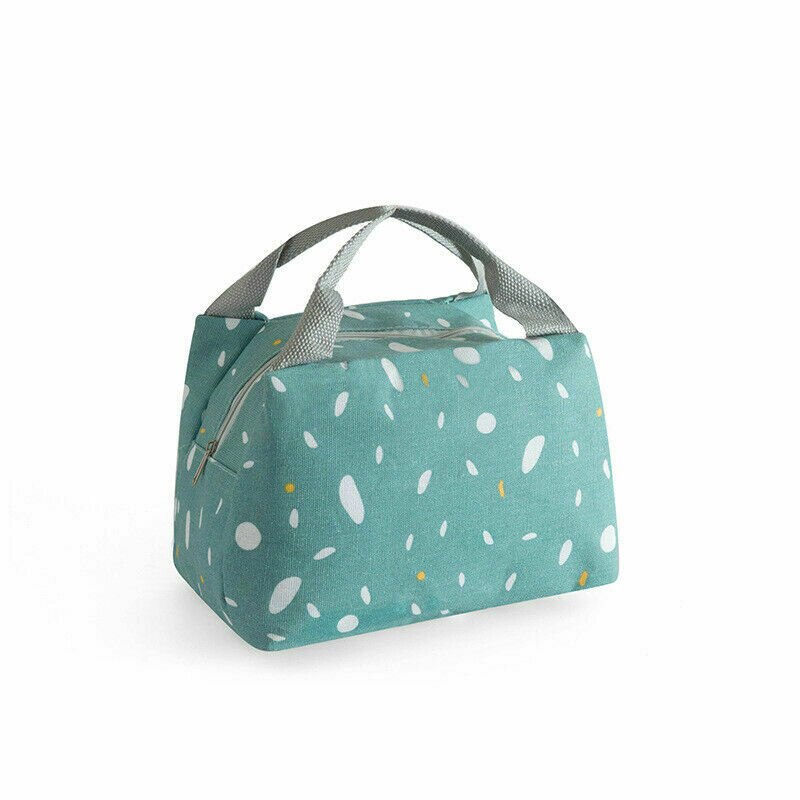 Lunchtas geïsoleerde thermische koelbox lunchtas reistas draagbare picknick reisvoedselbox: Groente