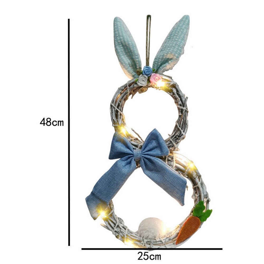 Milieuvriendelijke En Niet-toxisch Pasen Decoraties Gebruik Verlichting Te Versieren De Druif Ring Krans Pasen Home Decoratie Hanger