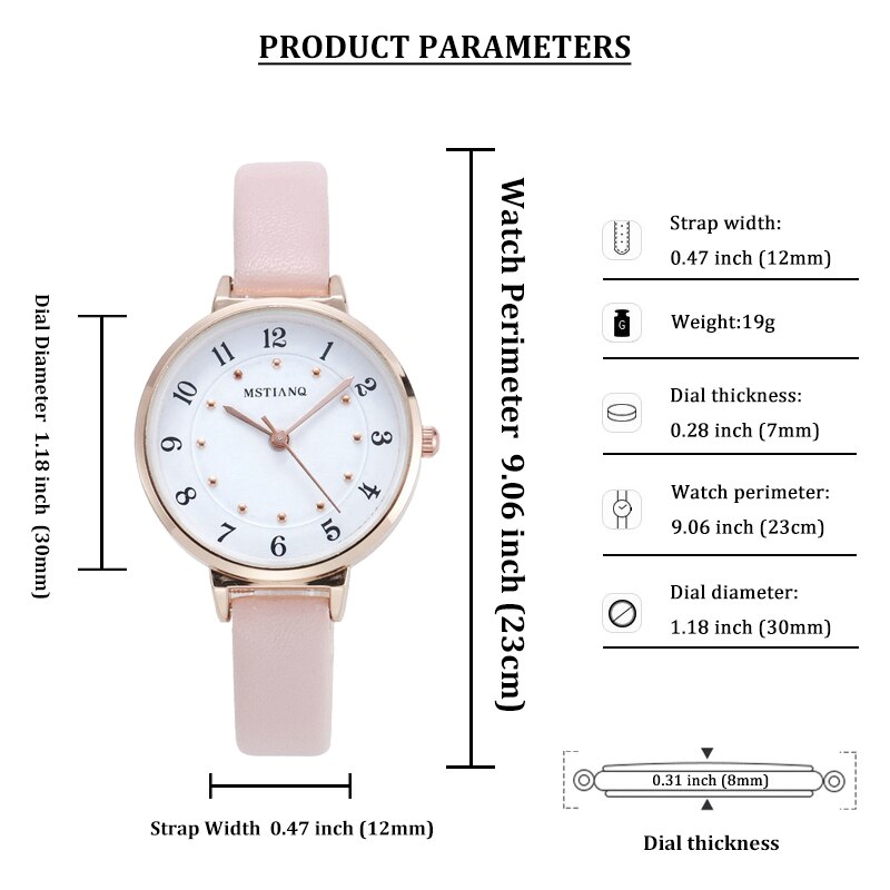 Watch Women Casual Leather Belt Watches Simple Ladies Small Dial Quartz Clock Dress Women's watches Reloj mujer