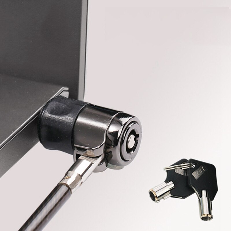 2 M Bold Extended Universal Key Type All Steel Mini Notebook Computer Lock