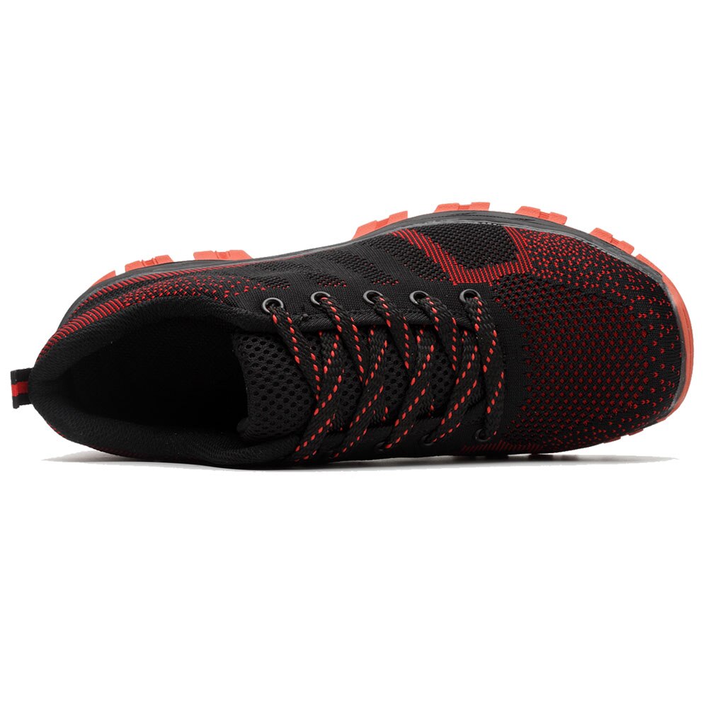 zapatos de seguridad irrompibles Unisex con puntera de acero botas de trabajo y seguridad suela media de acero zapatos de hombre suaves resistentes a impactos de talla grande 46