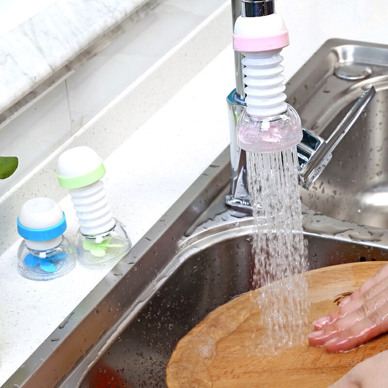 1Pc Keuken Kraan Extender 360 Graden Verstelbare Douche Accessoires Waterbesparende Nozzle Kraan Connector