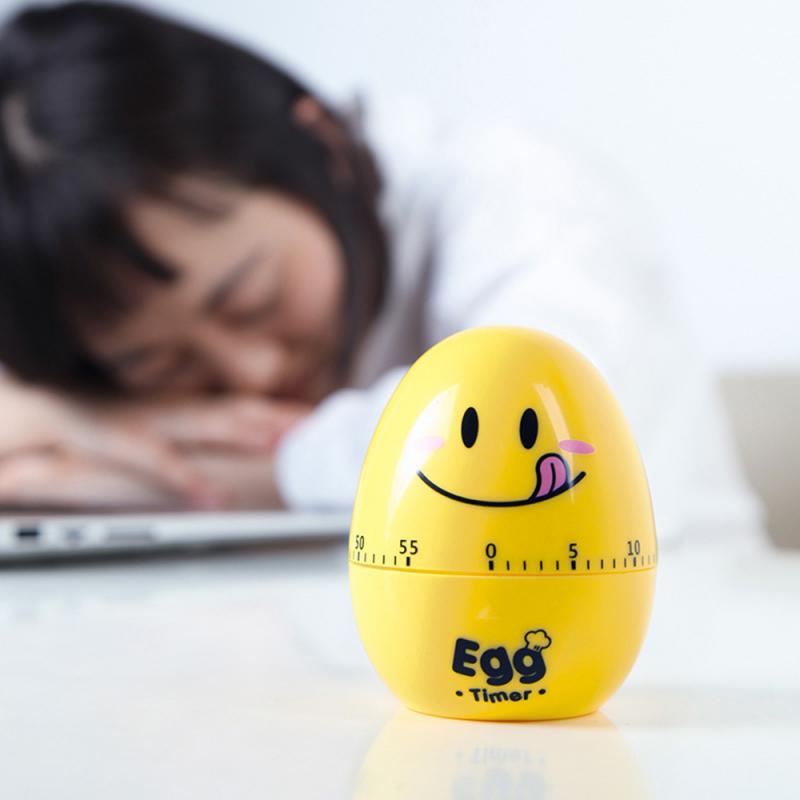 60min EGG TIMER Perfect Color Changing Yummy Hard Boiled Eggs Cooking Kitchen