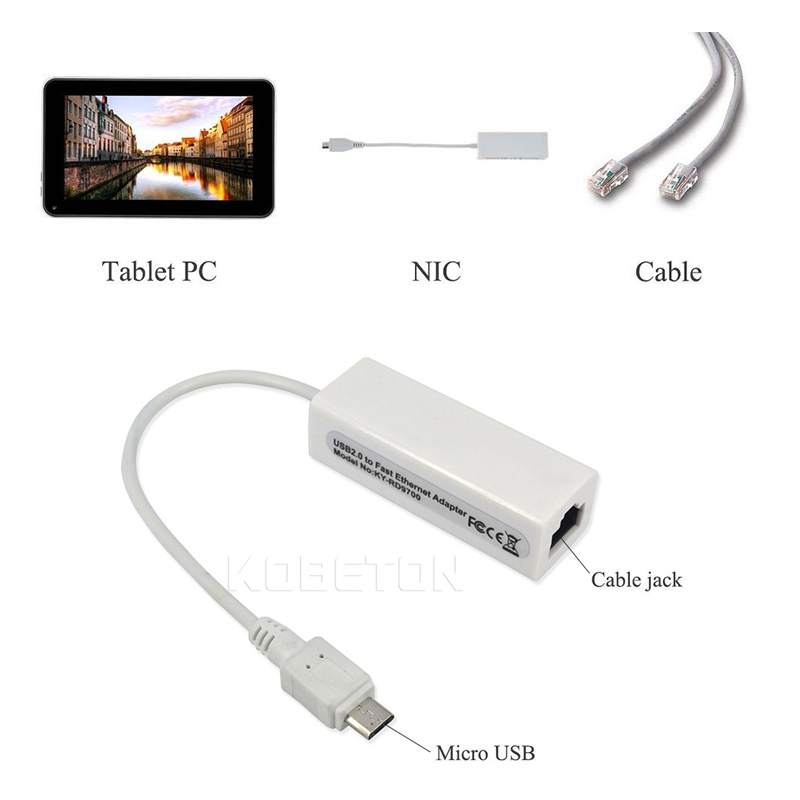 Kebidu USB Zu RJ45 Mini USB 2.0 Ethernet Adapter 10/100Mbps Ethernet Lan Netzwerk Karte Adapter Für PC Fenster 10 /8/7/XP