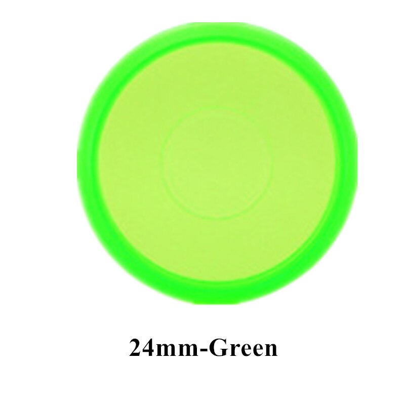 100 sztuk kolorowe Disc Binder dla Discbound notebooki/Planner 24/28mm grzyb otwór luźny liść wiążące Discbound dyski: Green-24mm