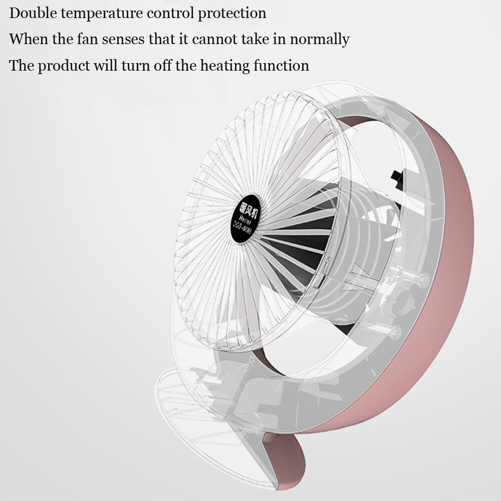 Minilämmittimen tuuletin kotitalouksien kätevä lämmitin liesi patterin lämmitin sisälämmitykseen retkeilylämmittimen lämmityslaitteet