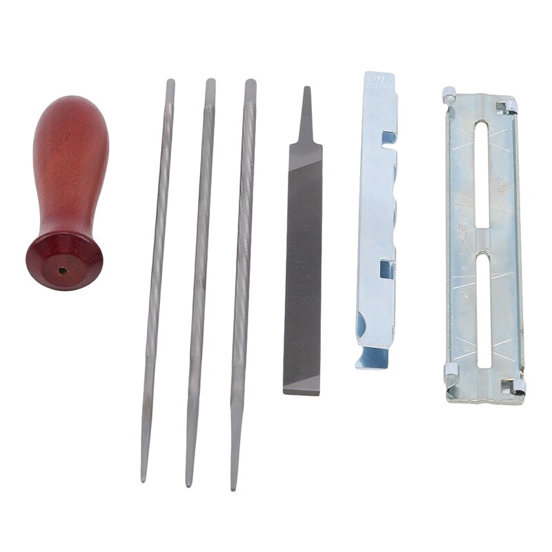 Professionele Kettingzaag Ketting Slijpen Kit Tool Set Kettingzaag Bestand Tas Set Hardhout Slijpen Bestand Sharpener Gereedschap