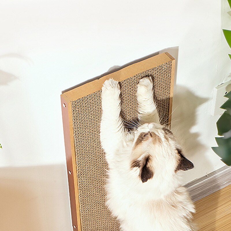 Huisdier Meubels Producten Afneembare Kat Scratcher Board L-Vormige Cat Schraper Krabpaal Voor Katten Slijpen Klauw Klimmen Speelgoed