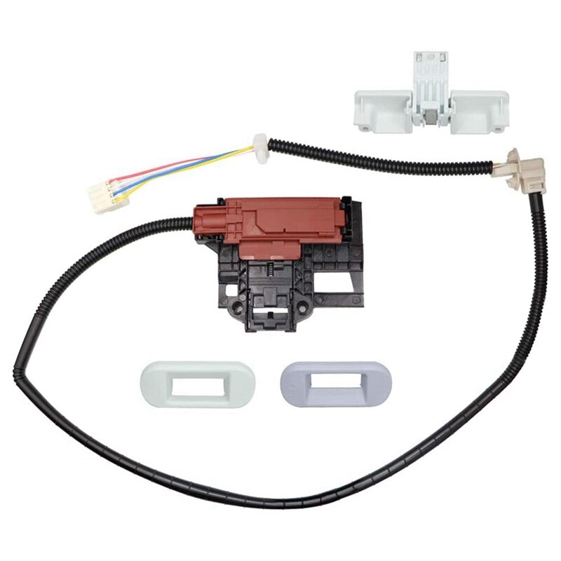 W10404050 Lid Lock Latch Switch and W10240513 Lid Lock Strike for Whirlpool, Kenmore Washer Washing Machine