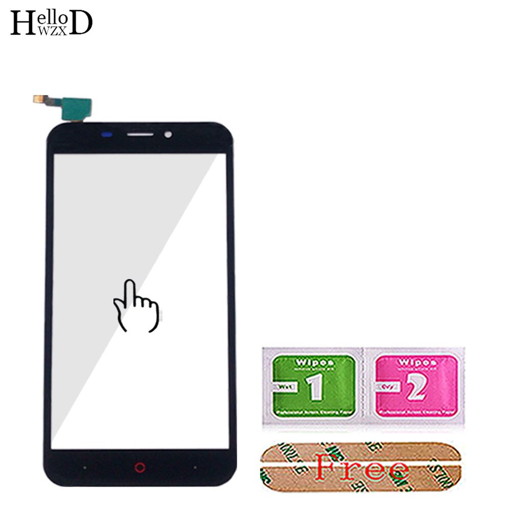 Moble Touch Screen Panel For Doopro P2 P3 P5 P5 Pro Touch Screen Digitizer Panel Front Glass Sensor TouchScreen Parts 3M Glue