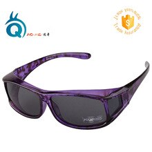 Voksen specialudgave mand kvinder  uv400 polariserede farverige overdimensionerede betræk passer over solbriller solbriller