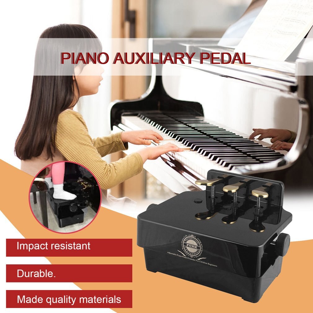 Pa-23 Klavier Verlängerung Fuß Pedal Hocker Klavier Bank Assistent erhöhen freundlicher freundlicher Einstellbare Fuß Hocker Höer Unterstützen