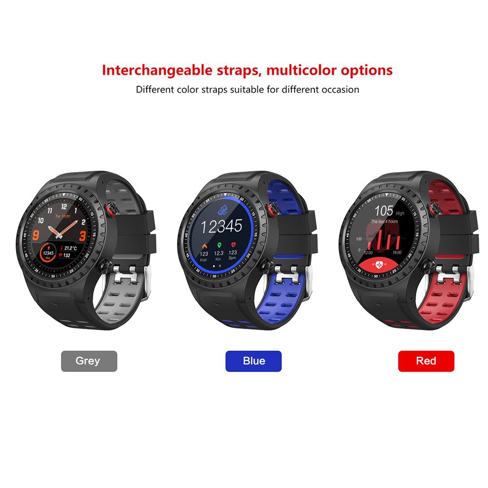 SMA-M1 GPS montre de sport Bluetooth appel téléphone montre multi-sports boussole Altitude Sports de plein air montre de Fitness intelligente