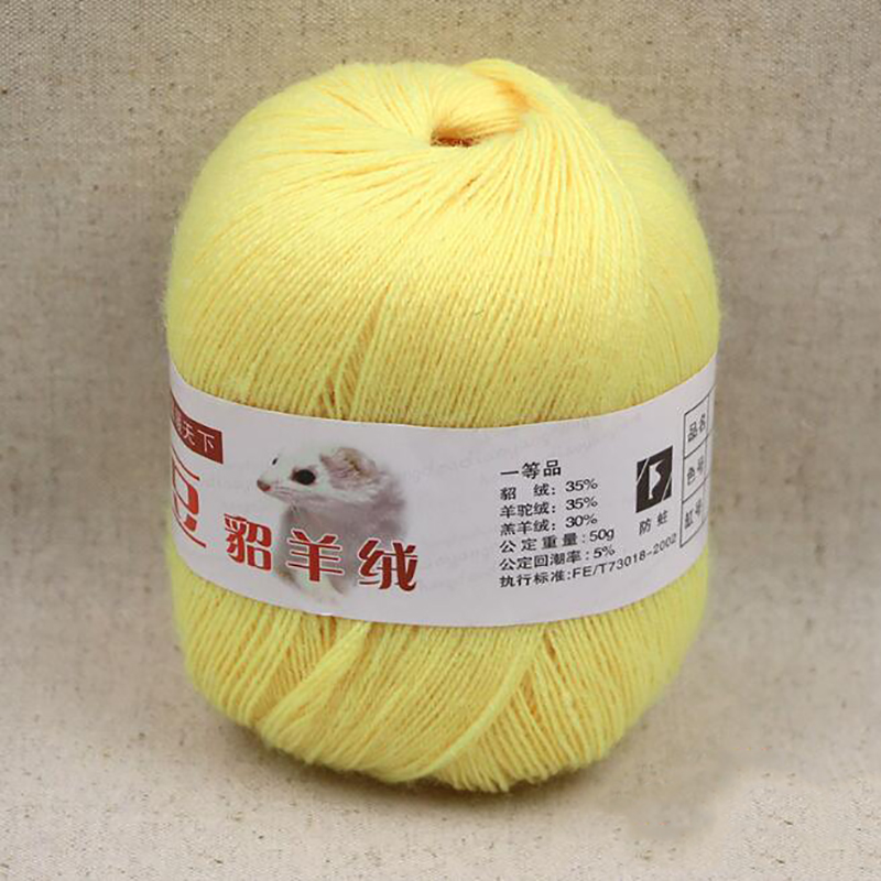 Przędza z norek z kaszmiru ręcznie robiona wełna ręcznie robiona przędza robić szydełkowania alpaki piłka szalik na drutach dzianina dziecięca garnek miękka ciepła