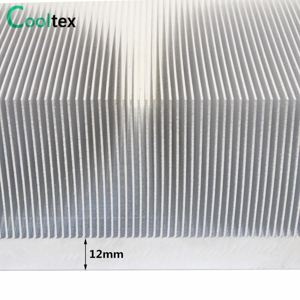 Aluminum Heatsink 140x81x56.5mm Skiving Fin Heat Sink Radiator for Electronic LED Integrated Circuit Cooling Cooler