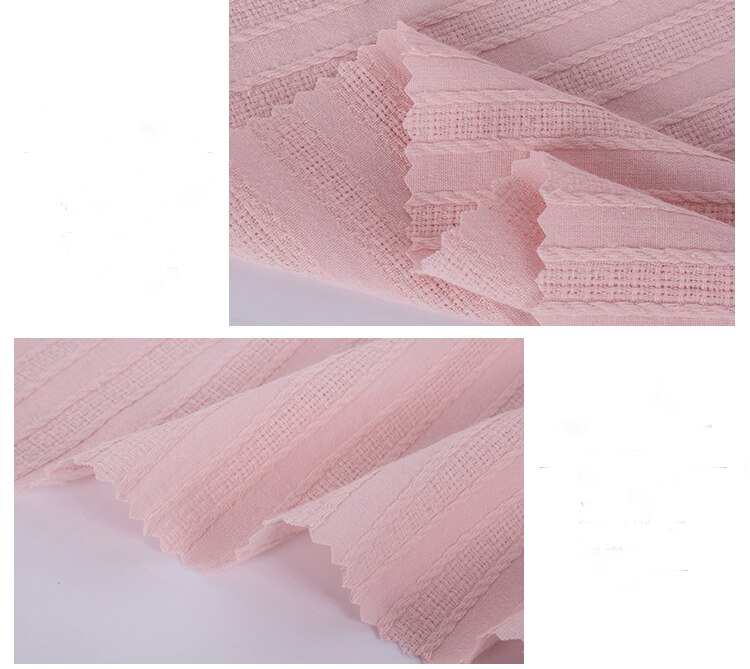 Enfärgat bomullstyg för babysängkläder textil lapptäcke diy handgjort sömnadstyg material