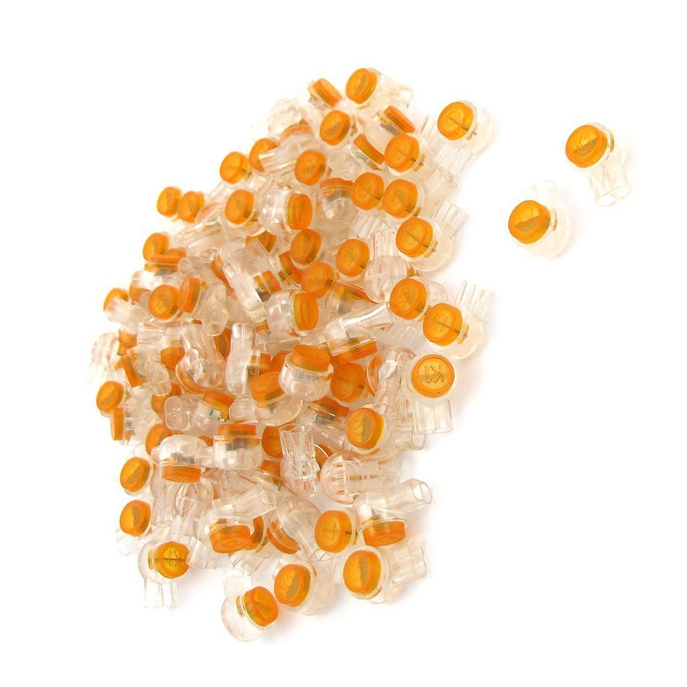 50 Pieces Yellow Button Gel Filled Phone Wire Butt... – Grandado