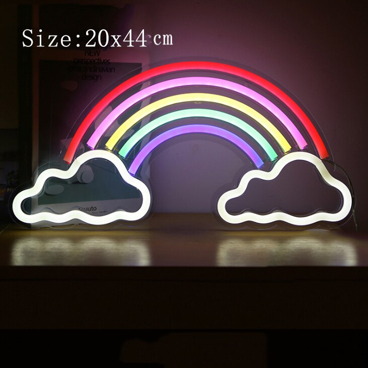 INS Style USB LED Wall Lamp Flamingo Cat Lip Star Cloud Night Light For Room Decor Wedding Bithday Bachelorette Party: 10