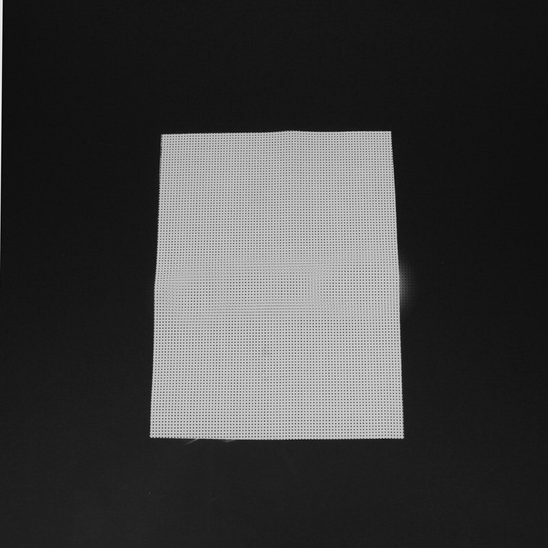 Aya Smokey Pearl Aida Cross Stitch Fabric - 16 count - Stitched