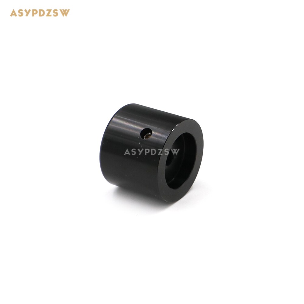 1 PCS 30*25 High gloss black full aluminum Preamplifier/DAC/Amplifier volume potentiometer knob