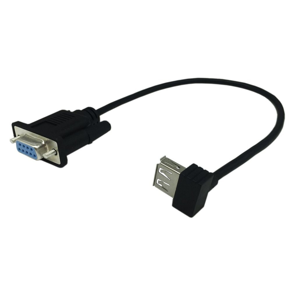 USB 2.0 A Female TO RS232 DB9 Female Serial Cable Adapter Converter Built with FTDI Chipset reliable adapters
