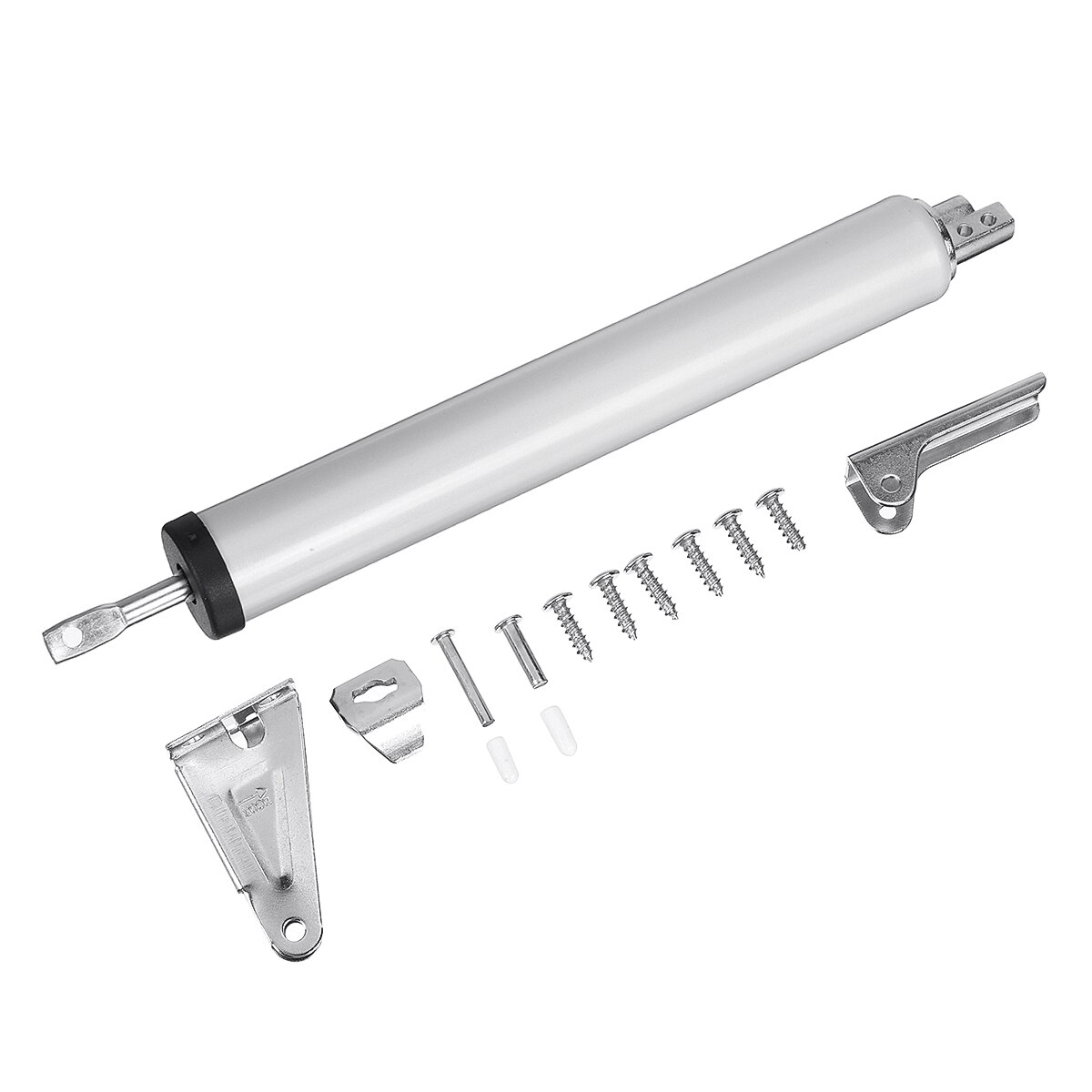 Fechamento automático da porta da mola mais próxima ajustável apropriado para muitos tipos de ferragem da mobília da porta: silver
