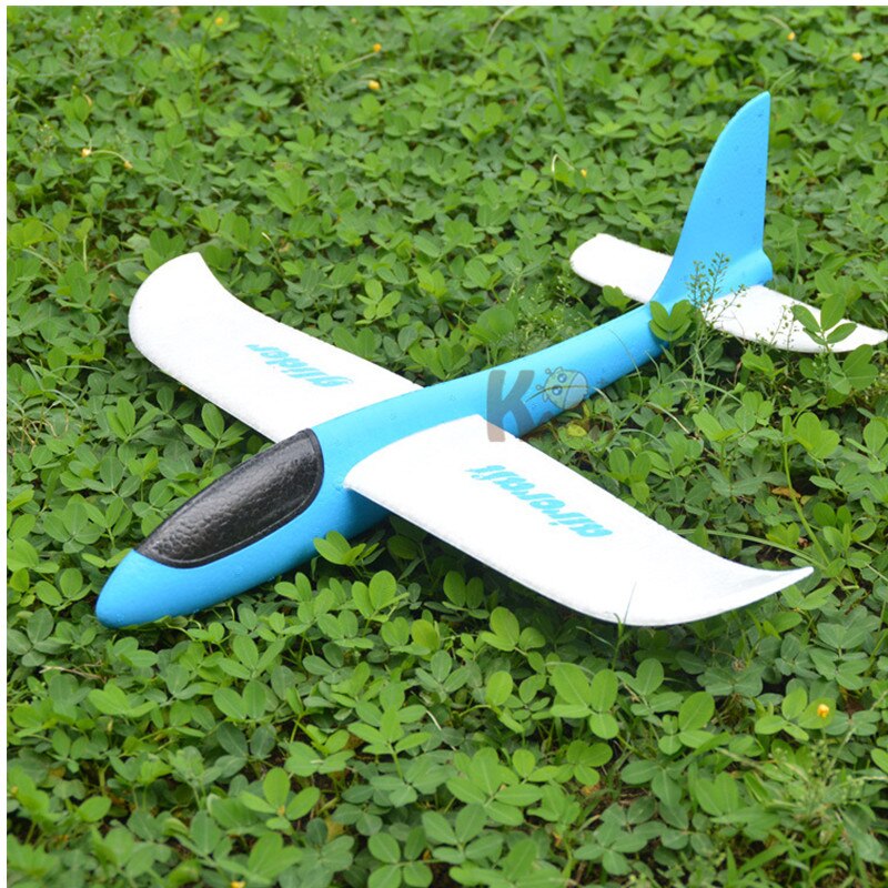 Hand Werfen Fliegen Segelflugzeug Flugzeuge Schaum Flugzeug Spielzeug Kinder Große Schaum Flugzeug 48 CM/38CM Hand Werfen Flugzeug outdoor Spielzeug für Kinder