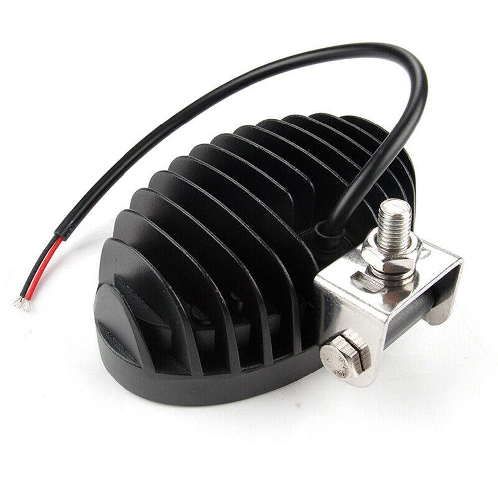 12v 24v 60w 6000k oval led arbetslampa dimljus strålkastare beam 5 tum vit  ip68 vattentät lastbil offroad traktor universal