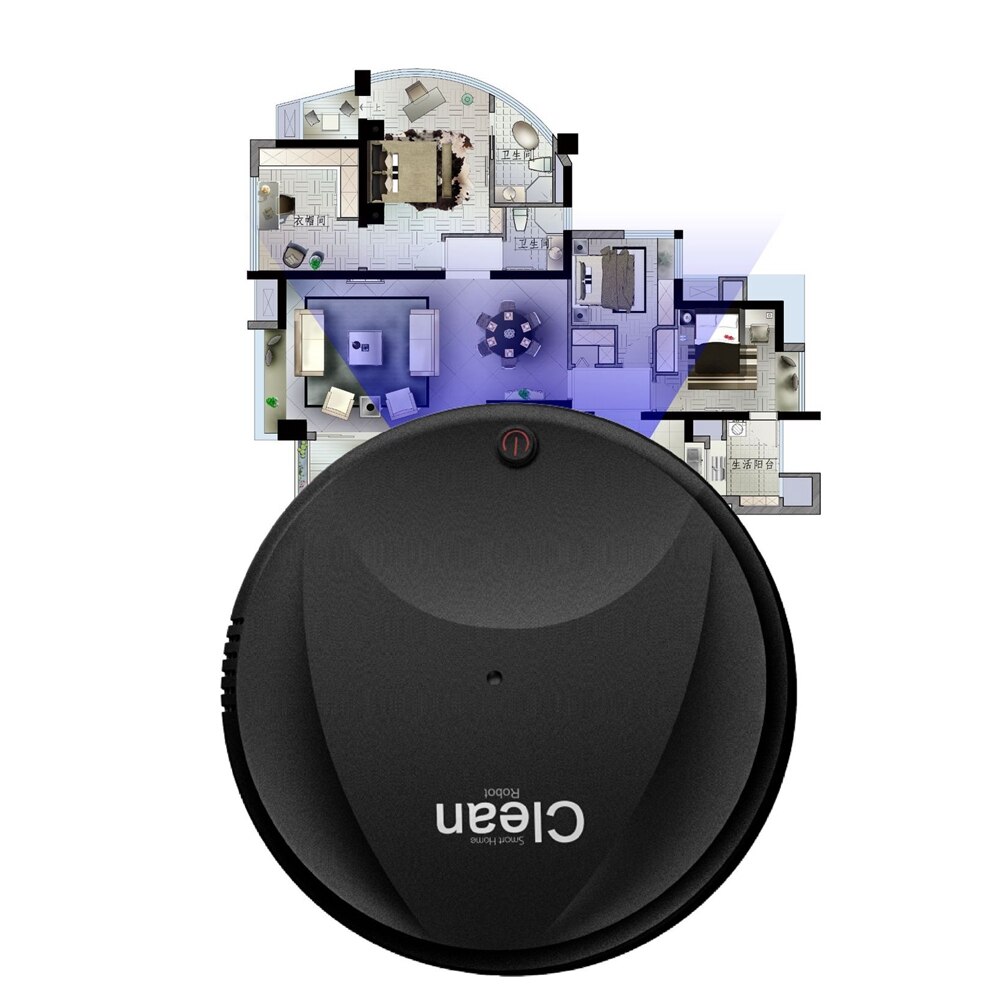 Automatische Robot Stofzuiger Sterke Zuigkracht Droog Vegen Floor Dust Collector USB Oplaadbare Smart Robot Thuis Cleaning Tools