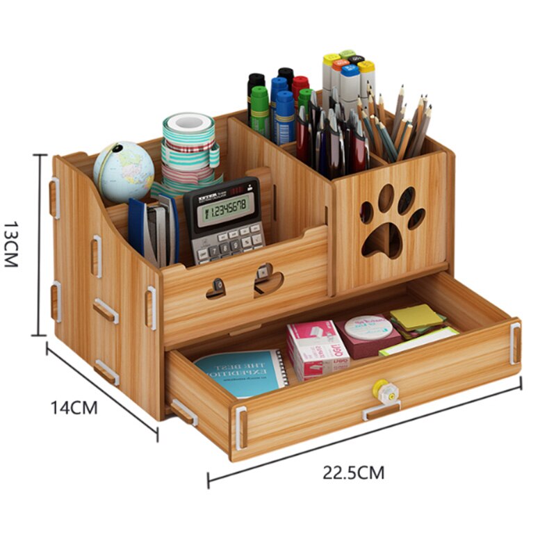 Pen holder storage box desktop decoration simple office supplies pen barrel stationery storage desk storage box