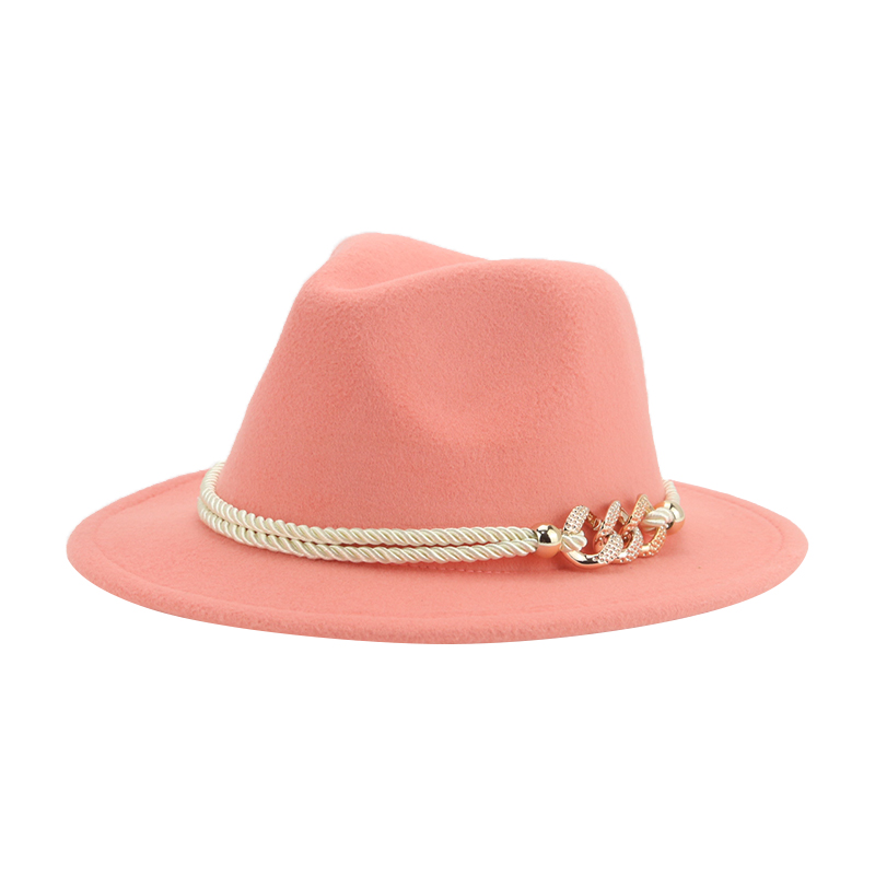 chapeau femme bonnet casquette chapeau homme Chapeau Fedoras pour filles et garçons, taille 52cm, 54cm, couleur unie, petites casquettes Jazz Panama, ceinture, robe formelle d'extérieur,
