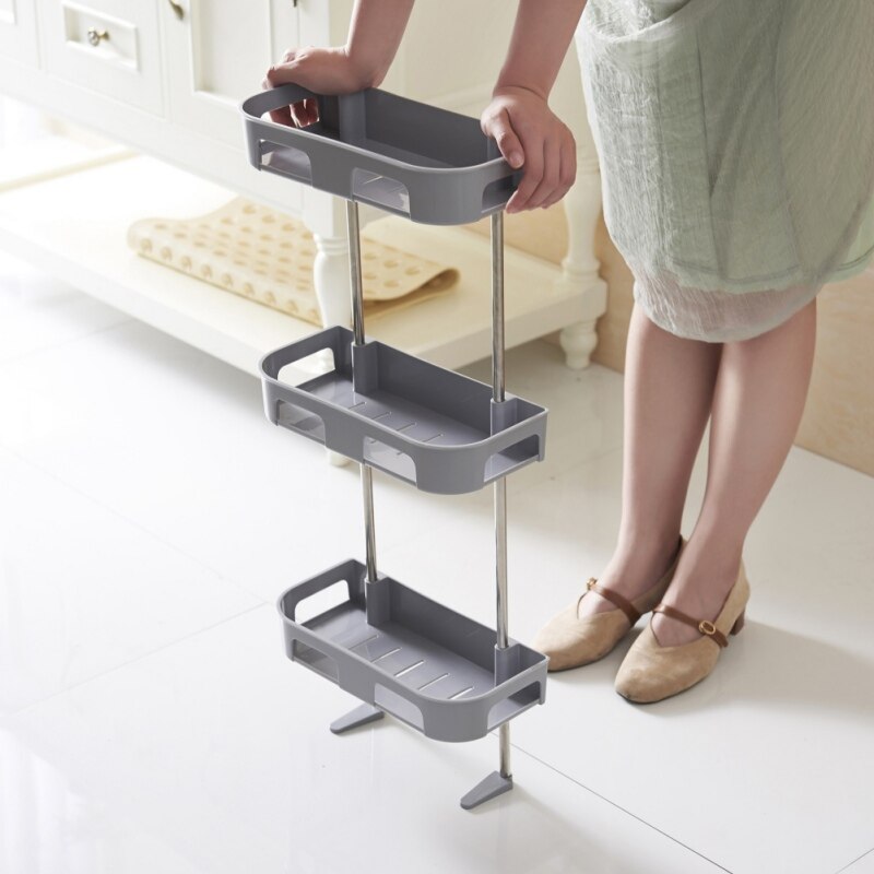 Toilet Towel Storage Rack Holder Over Bathroom Shelf Organizer Rack