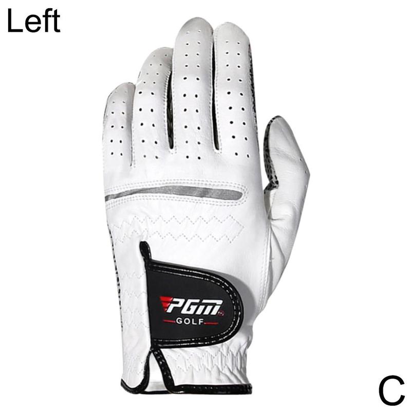 1 stücke männer Golf Handschuh Micro Faser Weich Links Rechts LH Partikel Nicht RH Golf Slip Hand Atmungsaktive Handschuhe anti-Schleudern W9A2: C22