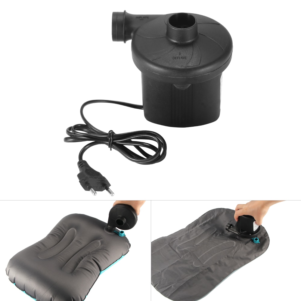 2 In 1inflate/Deflate Portable Electric Air Pump Air Mattress Boat Car Auto Air Inflatable Pump For Car Camping Inflator