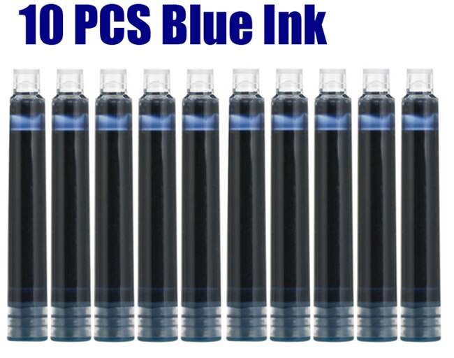 Business Writing Ink Fountain Pen Office Executive Fast Writing Pen 741 Buy 2 Pens Send: 10 PCS Blue Ink