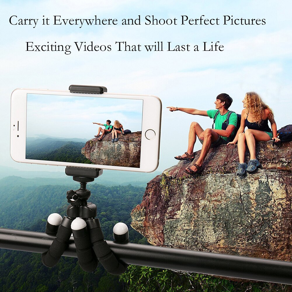 Duszake I8 Mini Statief Voor Telefoon Camera Selfie Stok Statief Voor Telefoon Stand Flexibele Mini Statief Voor iPhone Xiaomi Mobiele telefoon