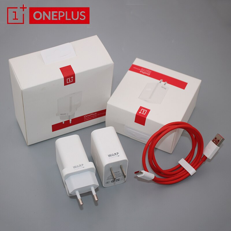 Oneplus 30w warp charge 5v schnellladeadapter eu/us-stecker reise 6a wandladegerät für 1+  8 pro 7 7t 6 6t 5 nord  n10 n100