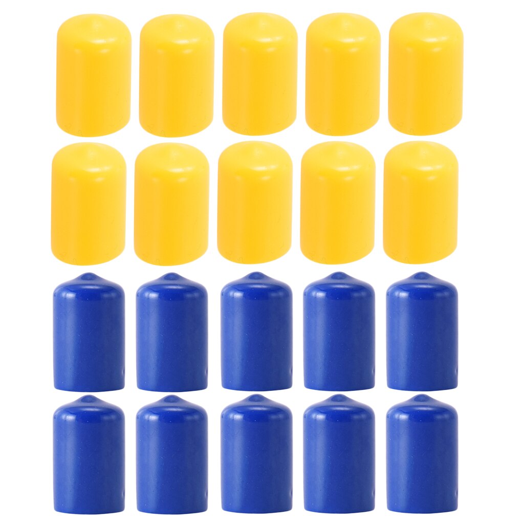 Set of 20 Durable Pool Cue Protector Billiards Accessories for Snooker