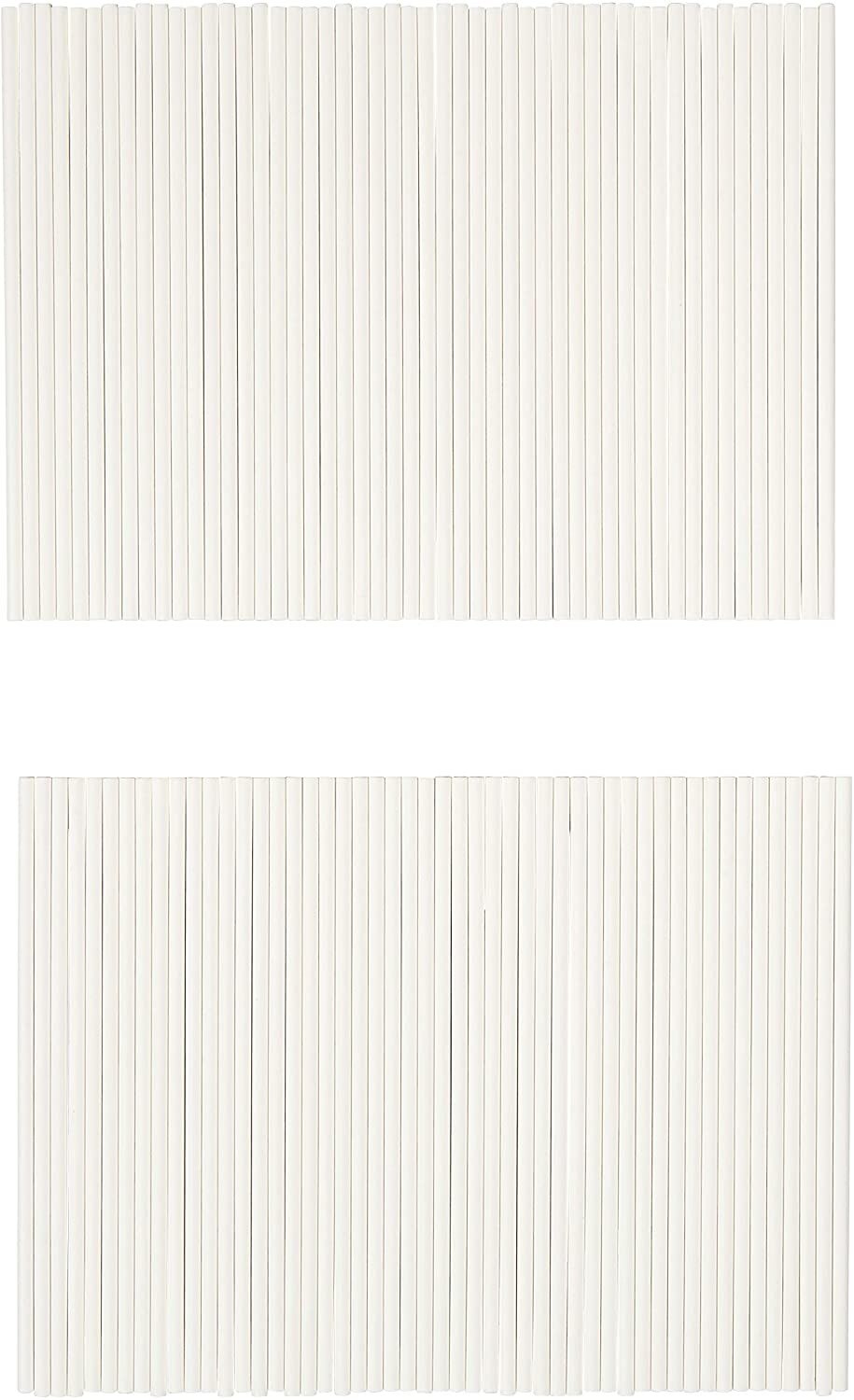 100PC 15cm Disposal Lollipop Sticks for Candy Pops DIY Chocolate Candy Bar Paper Sucker Tubes Sticks Baking Cake tool D06