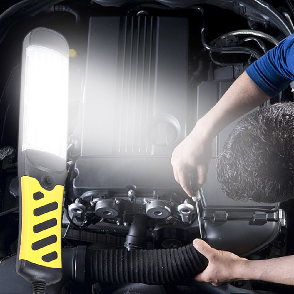 40W LED Work Light Portable Rechargeab 80LED Flashlight Magnetic Car Inspection Repair Lighting Handheld lantern Work Lamp