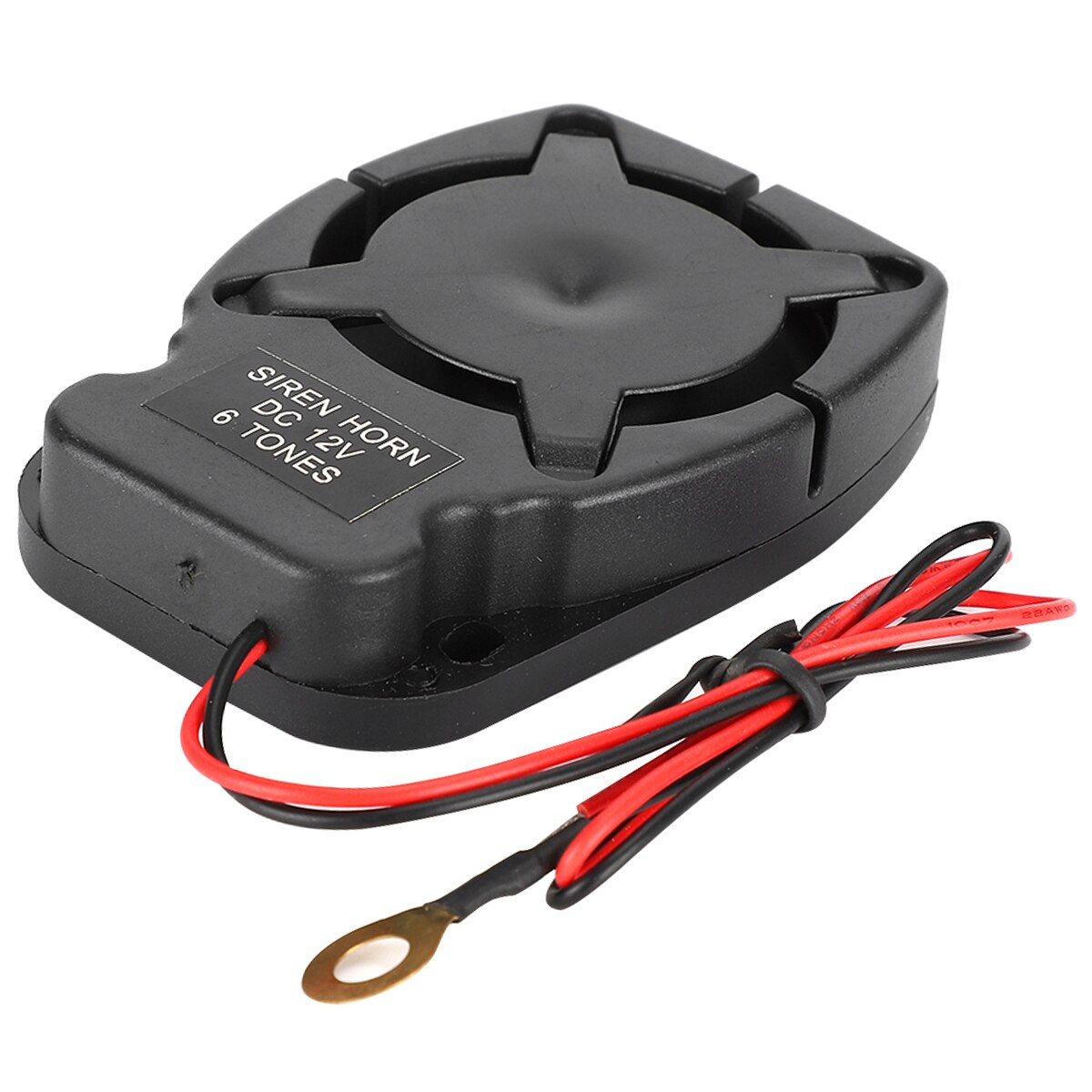 DC12V Car Vehicle Anti-Theft Alarm Speaker Horn 6 Sound 110db Security System Accessories high temperature corrosion resistance